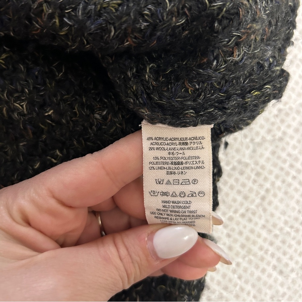 Free People Dylan Wool Tweedy Pullover - Picture 6 of 7